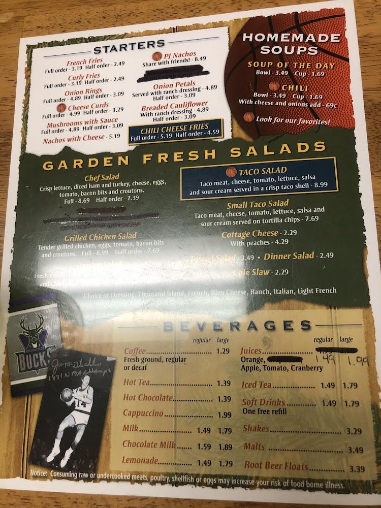 Falls Family Restaurant Menu image 3